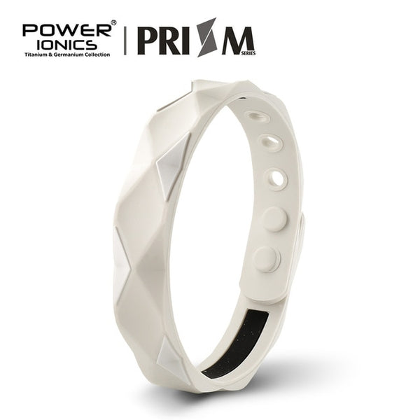 Power Ionics Prism 2000 Ions Titanium Germanium Wristband