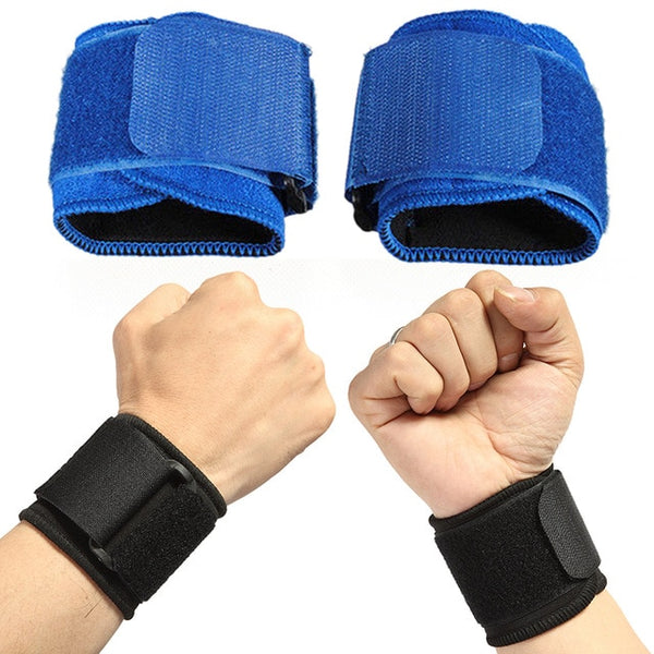 Protective Wrist Support Adjustable Weight Lifting Elastic Soft Pressurized Wristband